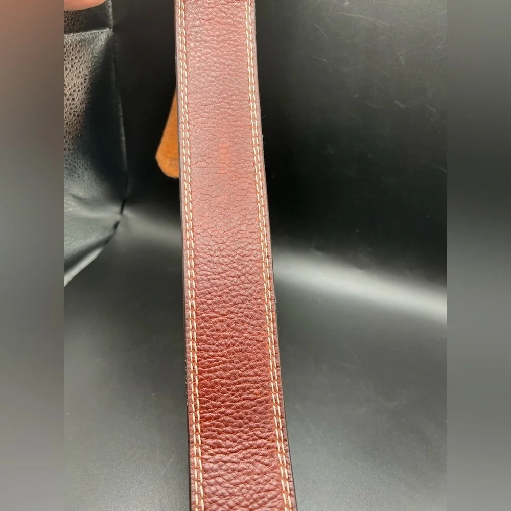 Georgia Boot Co Belt Mens Sz 50 Brown Genuine Leather